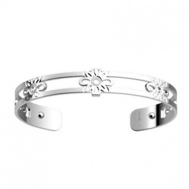 Bracelet femme, bracelet argent, manchette GEORGETTES Dahlia 8mm