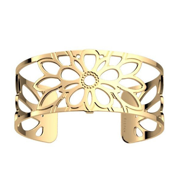 Bracelet femme, bracelet or, manchette GEORGETTES Dahlia 25mm