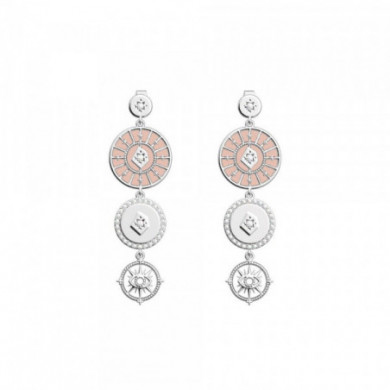 Boucles d’oreilles femme, boucles d’oreilles argent et oxydes de zirconiums Astrale GEORGETTES