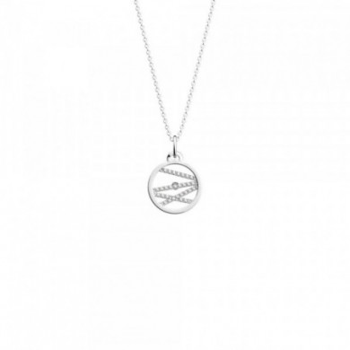 Collier argent GEORGETTES Liens  précieuse 16mm