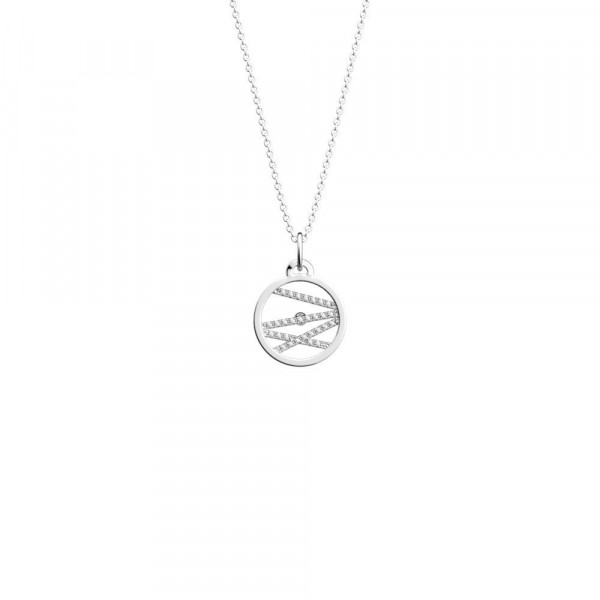 Collier argent GEORGETTES Liens  précieuse 16mm