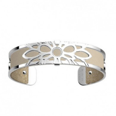 Bracelet femme, bracelet argent, manchette GEORGETTES Dahlia 14mm