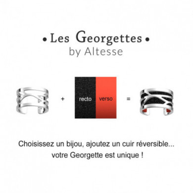 Bague GEORGETTES Croisette or 12mm