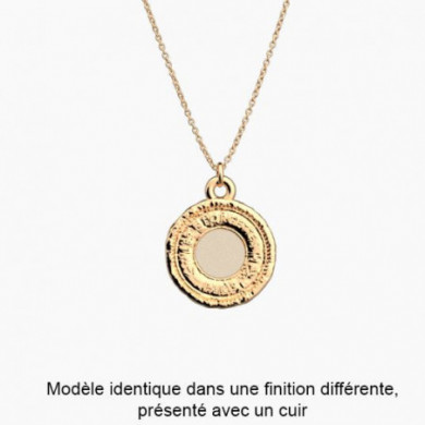 Collier Femme Argent Georgettes "Pépite"