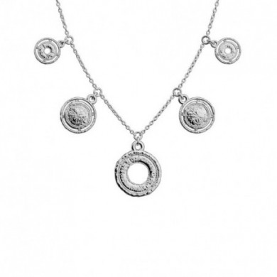 Collier Femme Argent Georgettes "Pépite Pampille"