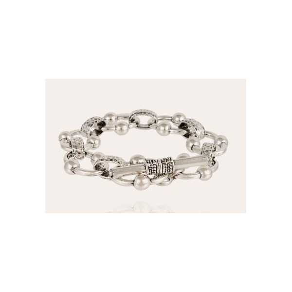 Bracelet femme argent maillons GAS Rivage