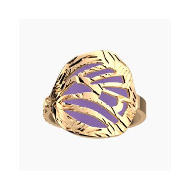 Bague Femme Or Georgettes Mariposa 16mm