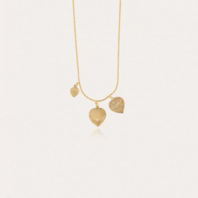 Collier femme or GAS Love Mni