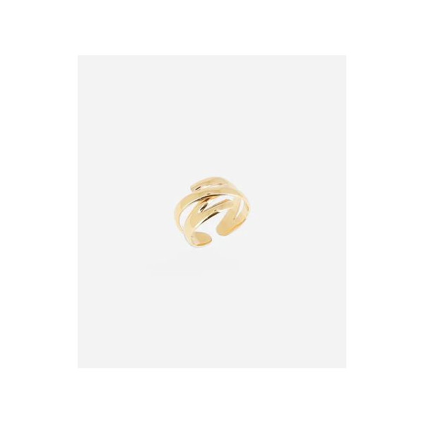 ZAG BIJOUX Bague femme or acier inoxydable