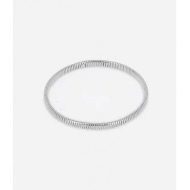 ZAG BIJOUX Bracelet jonc femme argent acier inoxydable Pamela