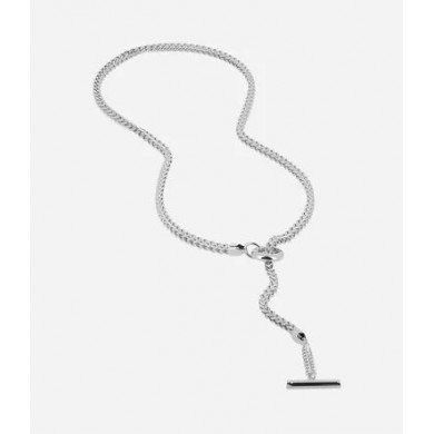 ZAG BIJOUX Collier femme argent acier inoxydable Gamal