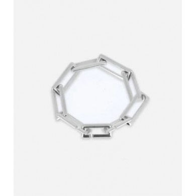 ZAG BIJOUX Bracelet femme argent acier inoxydable Nymphe