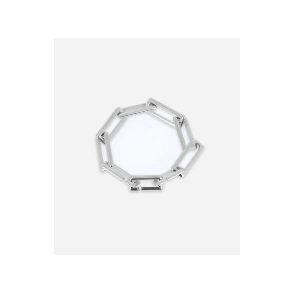 ZAG BIJOUX Bracelet femme argent acier inoxydable Nymphe