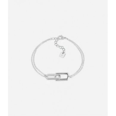 ZAG BIJOUX Bracelet femme argent acier inoxydable Gamma