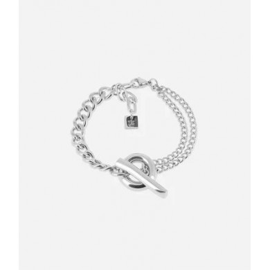 ZAG BIJOUX Bracelet femme argent acier inoxydable Hevea