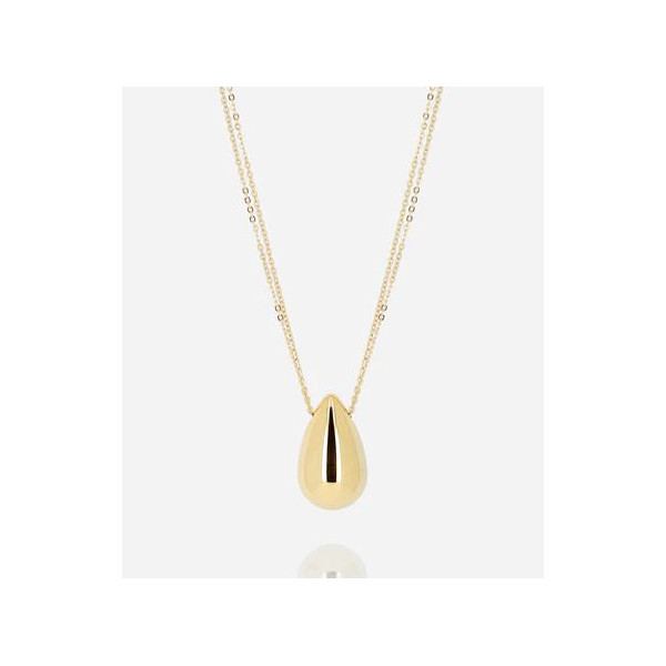 ZAG BIJOUX Collier femme or acier inoxydable Lacrima