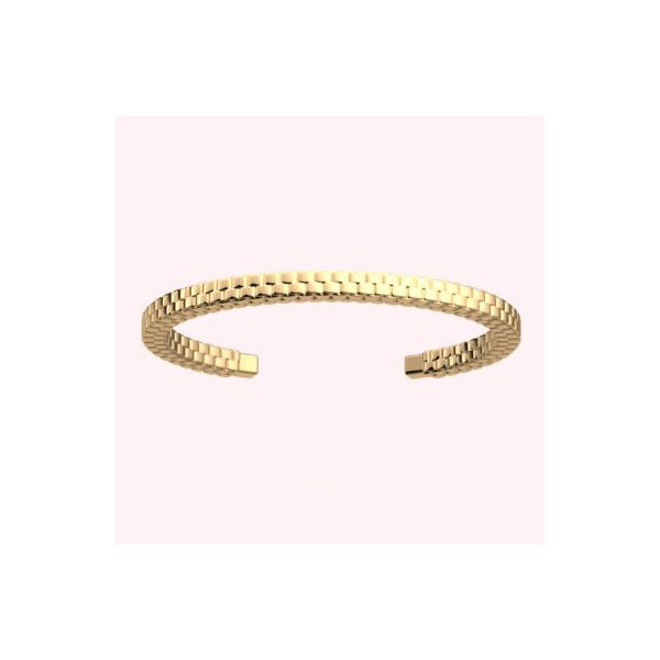 Bracelet Femme Or Cadettes Jonc Scoubidou