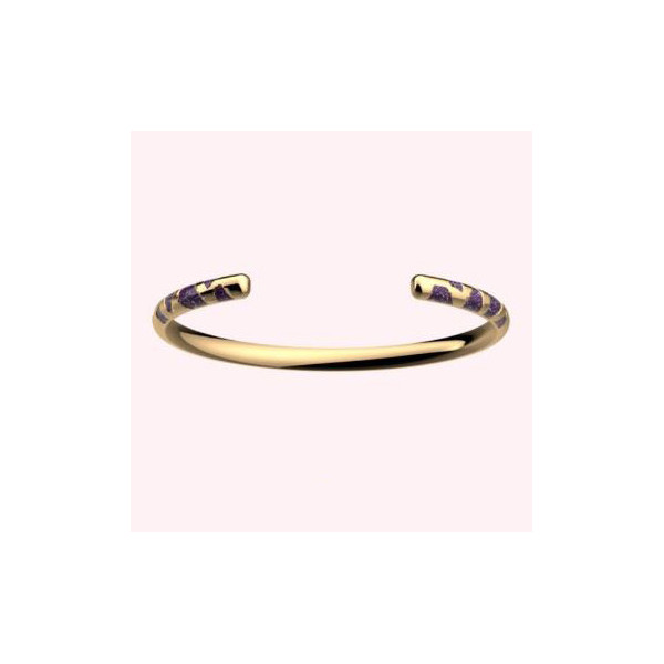 Bracelet Or Cadettes Jonc Girafe Bandeau