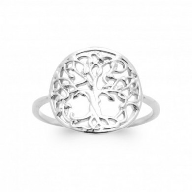 Bague argent femme arbre de vie Influences