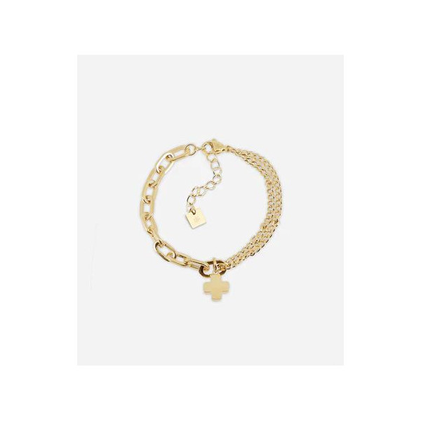 ZAG BIJOUX Bracelet femme or acier inoxydable Jika