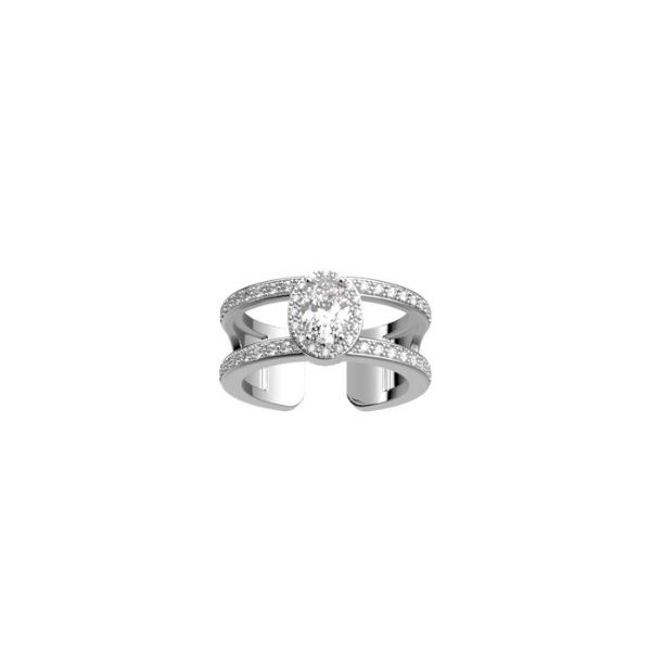 Bague Femme  Argent GEORGETTES Nuit 8mm