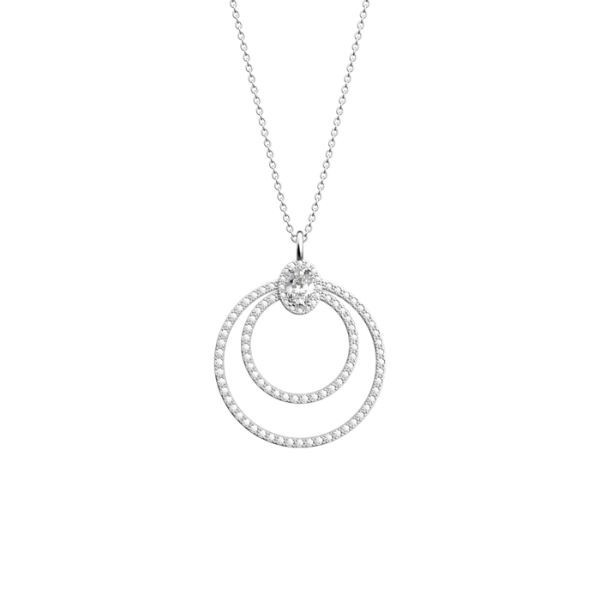 Collier Femme Argent  GEORGETTES Nuit 20mm