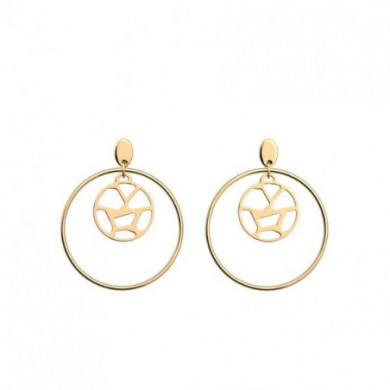 Boucles d’Oreilles Femme Or GEORGETTES Girafe 16mm