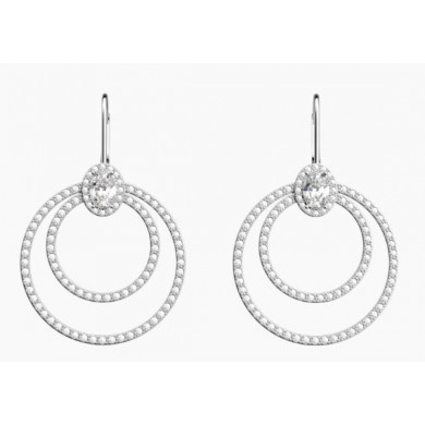 Boucles d’Oreilles Femme Argent  GEORGETTES Nuit  20mm