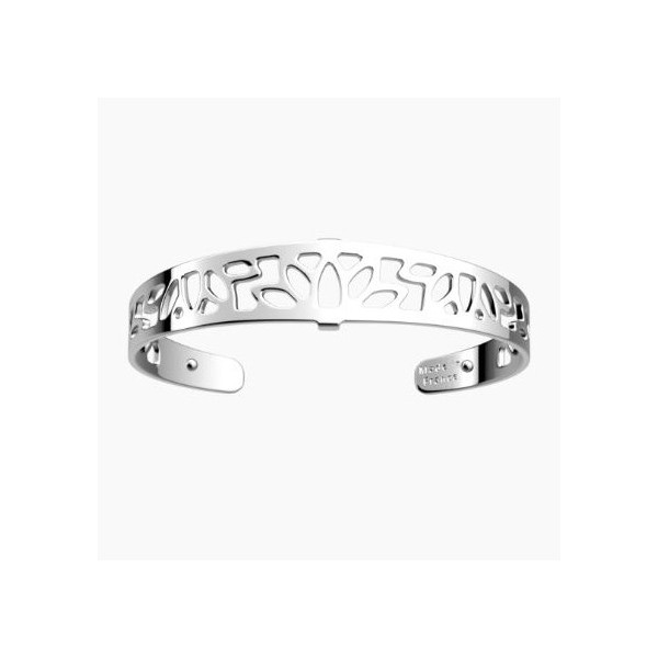 Bracelet Femme Argent GEORGETTES évasée Lotus 12mm