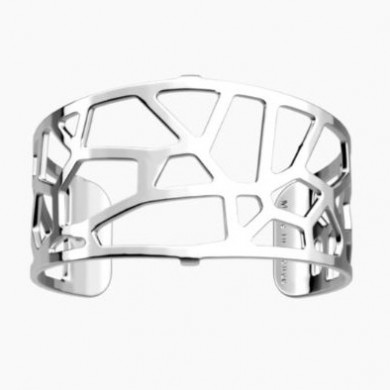 Bracelet Femme Argent GEORGETTES évasée Girafe 30mm