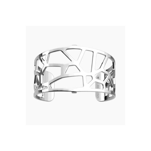 Bracelet Femme Argent GEORGETTES évasée Girafe 30mm