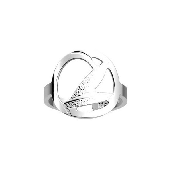 Bague GEORGETTES Rose Des Sables argent 16mm