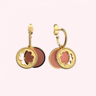 Boucles d’Oreilles Femme Or CADETTES Lucky