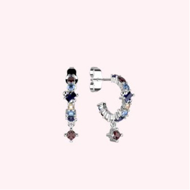 Boucles d’Oreilles Femme Argent CADETTES Aura