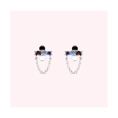 Boucles d’Oreilles Femme Argent CADETTES Aura