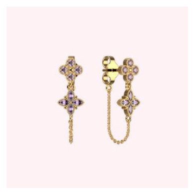 Boucles d’Oreilles Femme Or CADETTES Bourgeon