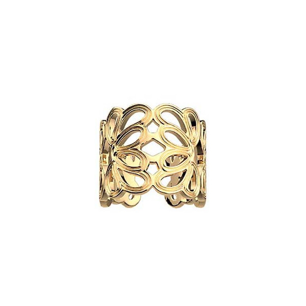 Bague femme, bague or, bague GEORGETTES Flora 17mm