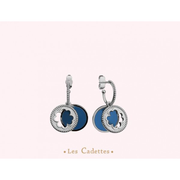 Boucles d’Oreilles Femme Argent CADETTES Lucky