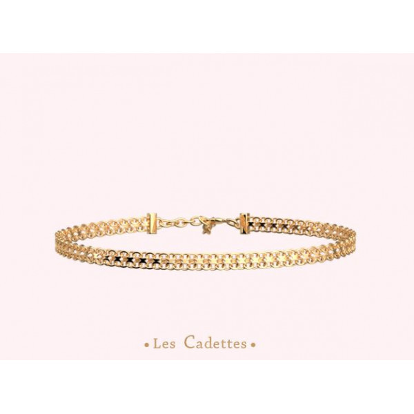 Collier Femme Or CADETTES Scoubidou