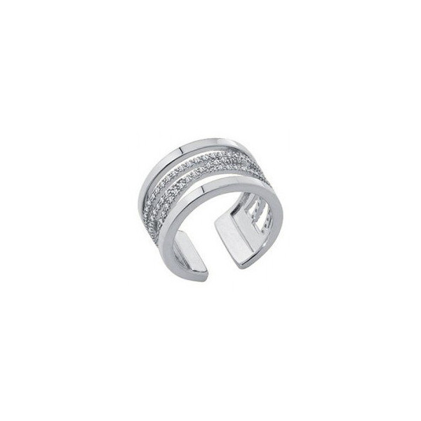 Bague Liens précieuse argentée LES GEORGETTES® 12 mm