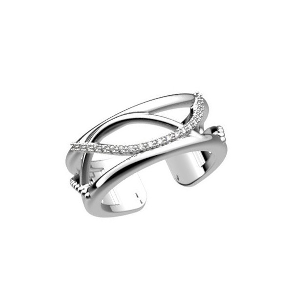 Bague GEORGETTES argent Ondes 8mm