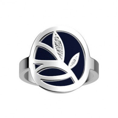 Bague GEORGETTES argent Arbre de vie 16mm