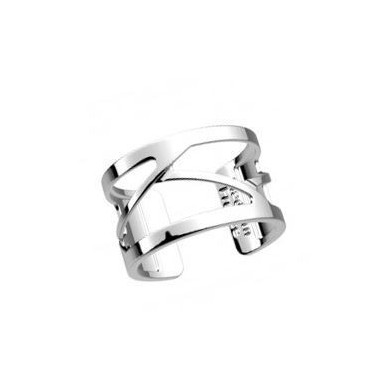 Bague GEORGETTES Tresse argent 12mm