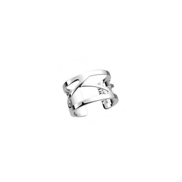 Bague GEORGETTES Tresse argent 12mm