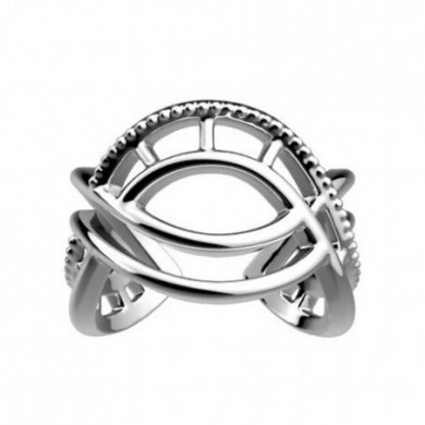 Bague femme, bague argent, bague GEORGETTES Divine