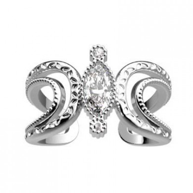 Bague GEORGETTES argent SULTANE