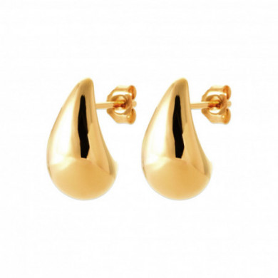 Boucles d’oreilles or femme forme goutte Influences