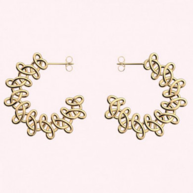 Boucles d’Oreilles Femme Or CADETTES Tattou