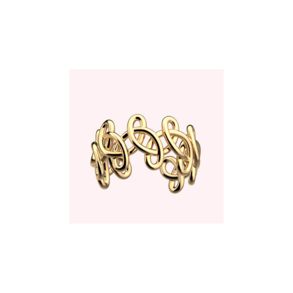 Bague Femme Or CADETTES Tattou