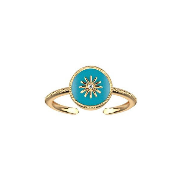 Bague femme bague or Azul LES CADETTES